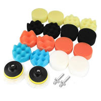 Various Esponja Pulir para Coche, Almohadillas de Pulido,Adaptador de Taladro y Almohadillas de Cera de Lana 31,22,19 pcs Especial-80 mm/3 Inch y 26,22,19,11 pcs-80 mm/3 Inch - details 1