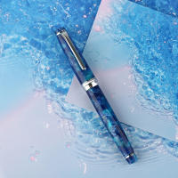 Bolígrafo De Tinta Moonman High-end Con Clip De Metal Completo Y Resina De Luna Nueva Punta Iridium Extra F Para Escuela Y Oficina - details 14