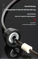 Nueva Cuerda De Saltar Ajustable Con Cable De Acero Para Ejercicio De Fitness Y Entrenamiento En Casa Equipo Deportivo Sin Enredos - details 5