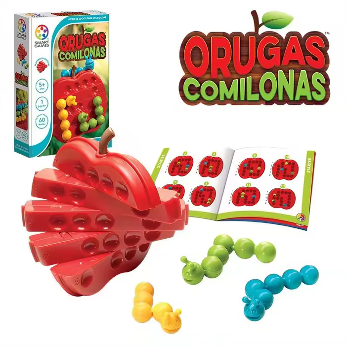 LUDILO JUEGO LUDILO ORUGAS COMILONAS SMART GAMES 17x5x24 Cms. - 1