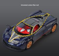 Modelo De Coche De Aleación Con Sonido Y Luz 1:32 Dios Del Viento BC De La Saga Fast And Furious Juguete Decorativo Para Niños - details 5