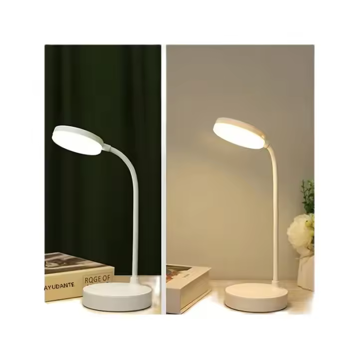 Lámpara De Mesa LED Para Niños Protección Ocular Recargable USB Luz De Lectura Para Dormitorio Ajustable Y Dimmable - 1