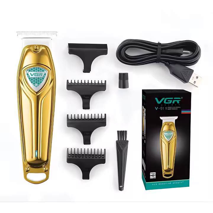 Tijeras Eléctricas EUROXANTY-VGR para Tallado de Peluquero, Cortador de Cabello Recargable por USB, 240 Minutos de Uso - 1