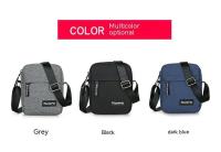 Bolso De Hombro De Nylon Para Hombre Color Sólido Bolso Cruzado Casual Y Moda Retro Estilo Europeo Y Americano - details 10