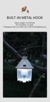 Lámpara De Camping Retro Para Decoración De Ambiente Luz De Mesa Para Exterior Bar Light Lantern Iluminación Portátil Para Hogar - details 4