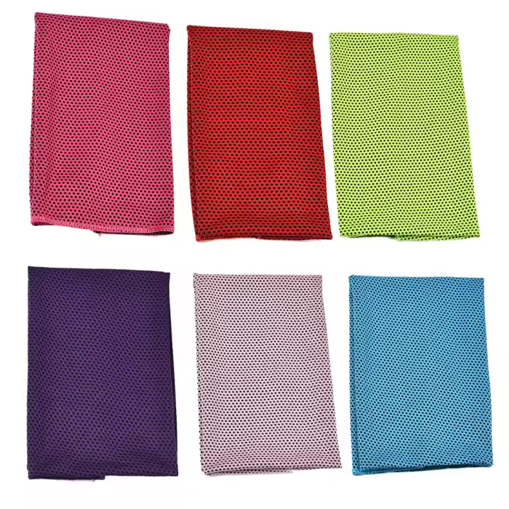 Green-Toallas Refrescantes - Transpirable - Yoga(Random color 6 pack) - 1
