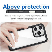 Funda transparente para iPhone 16 Pro Max, carcasa Dura translúcida, Borde transparente, parachoques para teléfono - details 8