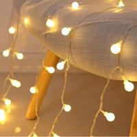 Luces De Hada LED Con Bolas 1.5M 3M Para Decoración De Hogar Y Habitaciones Operadas Por Pilas AA Ideal Para Bodas Fiestas Navidad Y Año Nuevo - details 0