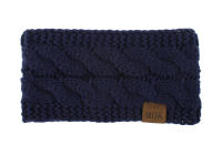 Diadema De Punto Para Mujer Invierno Cálido Lana Tejida Calentador De Orejas Cross Knot Turban Accesorios De Cabello Unisex - details 43