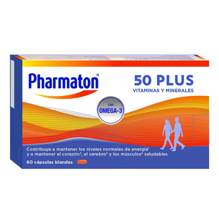 PHARMATON 50 PLUS  60 CAPS - 1