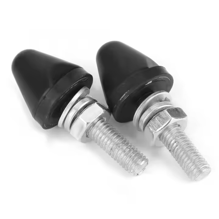 Par De Conos De Localización Para Capó Accesorios 612962 Reemplazo Para Triumph GT6 HERALD VITESSE TR4 TR5 TR6 Piezas De Automóvil - 1