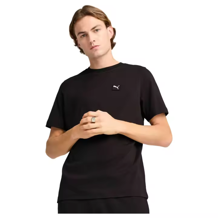 Camiseta de Manga Corta Puma  para hombre en color negro - 1