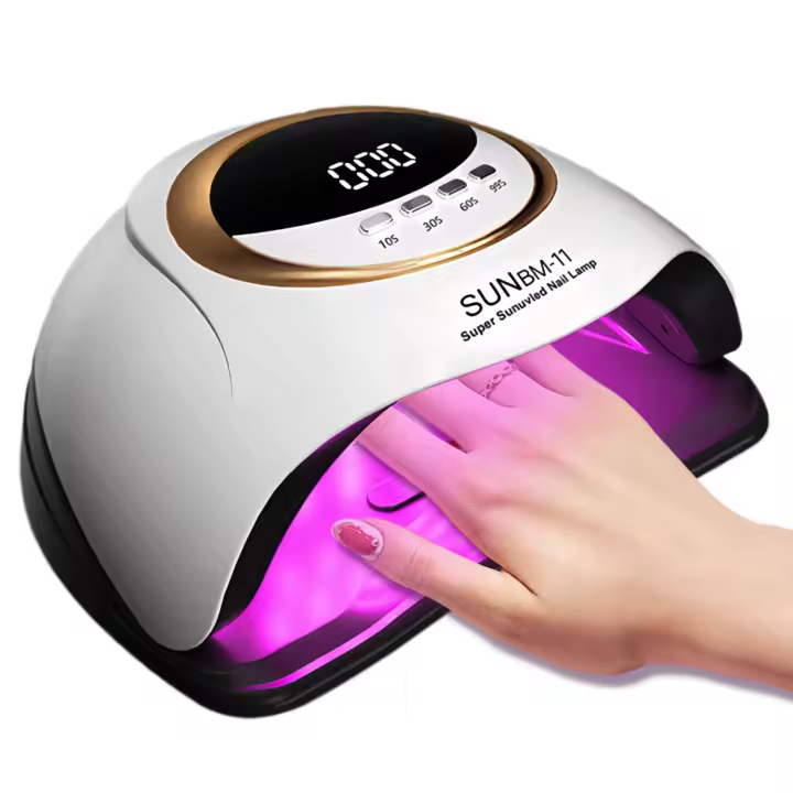 Lámpara Profesional UV LED Para Uñas Con 45 Lámparas LED Secado Rápido De Polvo De Uñas Tiempo De Programación De 4 Opciones - 1