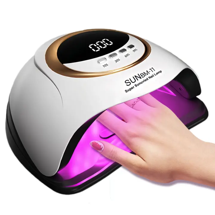 Lámpara Profesional UV LED Para Uñas Con 45 Lámparas LED Secado Rápido De Polvo De Uñas Tiempo De Programación De 4 Opciones - 1