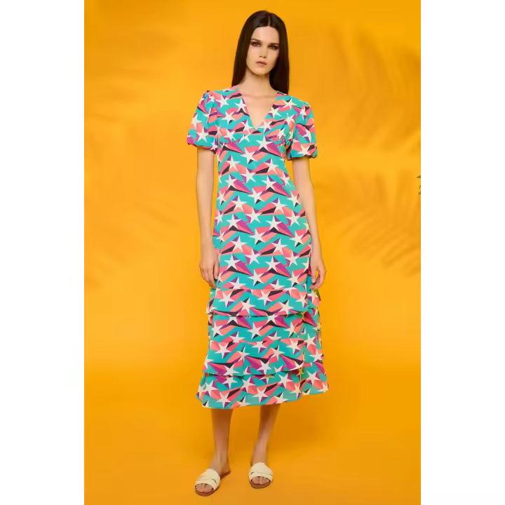 Vestido midi  -Minueto- Hills - 1