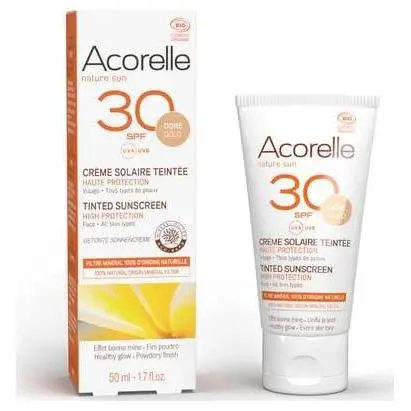 Acorelle Crema Facial Color Gold Spf30 50Ml - 1