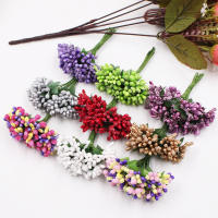 144Pcs Flores Artificiales Estambul Para Decoración De Hogar Y Bodas Arreglo Floral De Seda Decoración De Aniversarios Y Baños De Nada - details 6