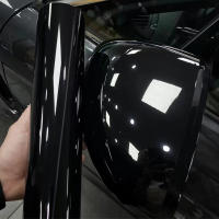 Película De Vinilo Negra Brillante Ultra Gloss PET Para Laptop Y Consolas Adhesiva Sin Bolitas Libre De Burbujas - details 1