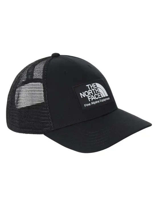 Gorra The North Face Mudder Negra Unisex Corte Clásico Poliéster Banda Absorbente Flashdry™ Cierre Trasero Botones a Presión - 1