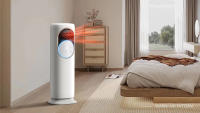 Ventilador humidificador de torre frio y calor, ventilador nebulizador de aire frio y caliente, Don Feliz - details 2