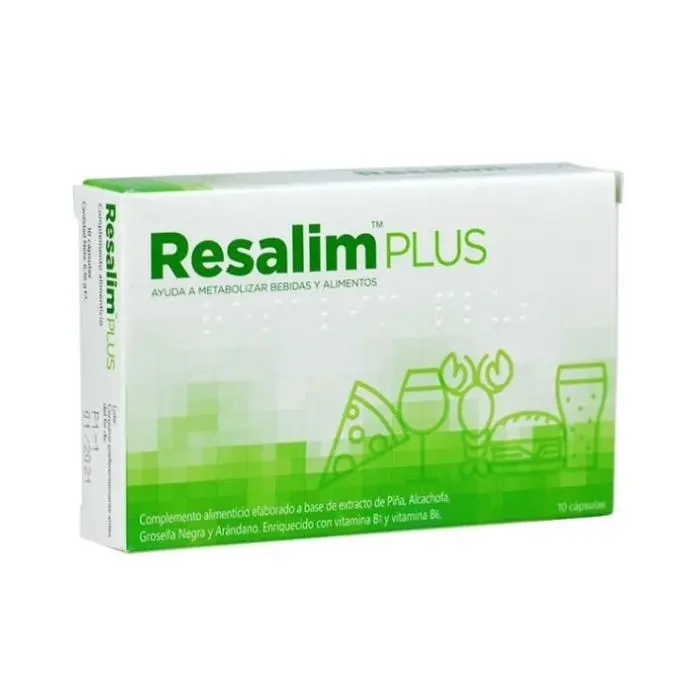 Resalim Plus Phergal Laboratorios 10 Cápsulas - 1