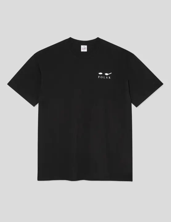 CAMISETA POLAR SKATE CO DISCOTEQUE TEE  BLACK - 1