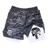 Shorts De Entrenamiento Para Hombre Con Estampado De Anime Ropa Deportiva De Verano Fitness Running Mesh Secado Rápido Shorts De Playa Doble Cara - details 6