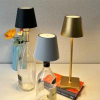 Lámpara De Mesa LED Recargable Con Interruptor Táctil 3 Colores Luz Nocturna Para Bar Club Cena Hogar Café Decoración Ambiental En Botella De Vino - details 0