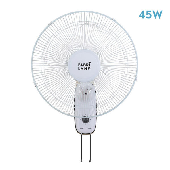 FABRILAMP TODOLAMPARA VENTILADOR PARED 45W CUDO BLANCO Ø43 — oferta en Miravia
