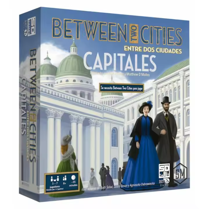 Juego de mesa between two cities entre dos ciudades capitales pegi 8 - 1