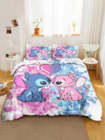 Juego De Cubierta De Edredón De 3 Piezas Con Patrón De Amor - Seda Suave Y Cómoda Para Dormitorio Habitación De Invitados Y Dormitorio (No Incluye Relleno) - details 3