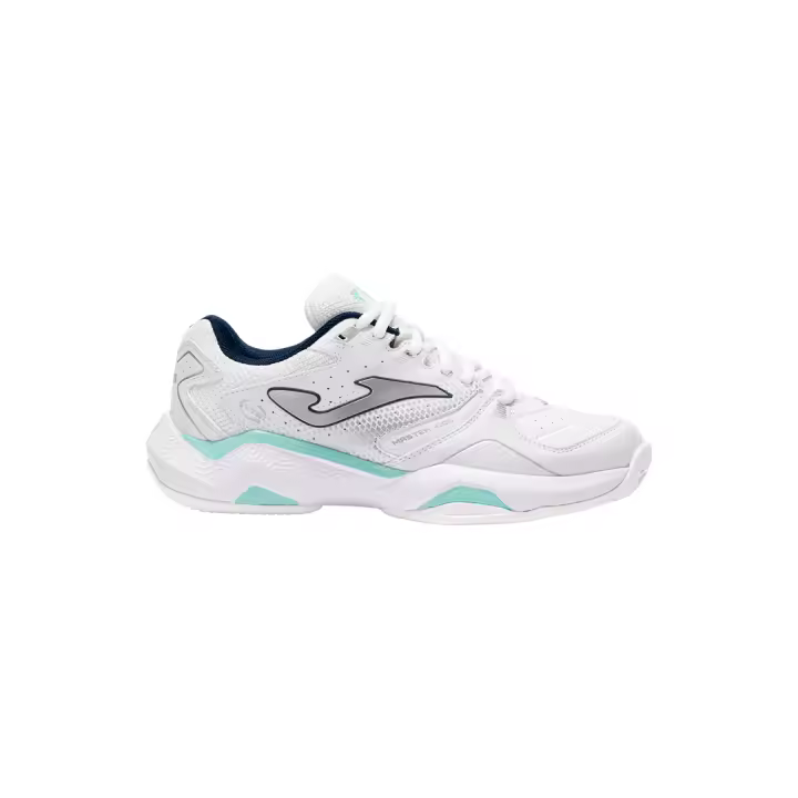 Zapatillas de pádel Joma Master 1000 Lady 2542 Blanco Turquesa Clay - 1