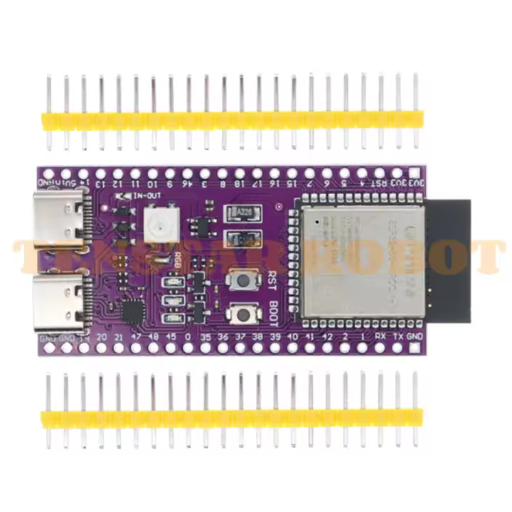 Placa De Desarrollo Dual Tipo-C ESP32 ESP32-C3 ESP32-S3 CORE ESP32-C3-DevKitM-1 ESP32-C3-MINI-1 ESP32-S3-DevKit C N16R8 Para Computadora - 1