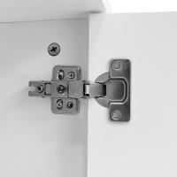Soporte de TV Moderno Blanco | Asas Doradas + Pies de Metal Premium | 4 Puertas con Almacenamiento Amplio | Diseño Elegant para Estilos Nórdicos, Clásicos y Modernos | Ideal para Salón y Espacios Premium - details 3