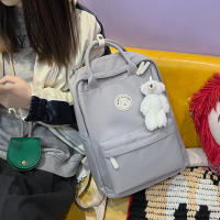 Mochila Grande Impermeable Para Mujer Con Gran Capacidad Estilo Trendy Para Estudio Y Viaje Con Bolsillo Para Portátil - details 17