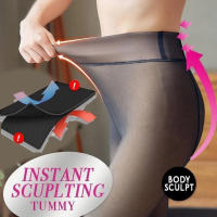 Tights Calientes De Invierno Para Mujer Con Forro De Piel Fleece Pantimedias Con Cintura Alta Medias Termoaisentes Leggings Transparentes Falsos - details 4