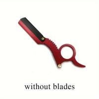 Cuchilla De Afeitar De Acero Inoxidable Para Cejas Herramienta De Limpieza Facial Sin Cuchillo Soporte Para Tijeras De Seguridad Para Hombres - details 9