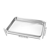 Plato De Acero Inoxidable Rectangular Para Barbacoa Fundido En Bajo Olla De Arroz Y Fideos Vaporizado Para Restaurante - details 0