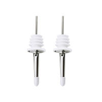 Tapa De Vino De Acero Inoxidable Con Desbordamiento Para Licor Y Alcohol Dispensador De Botella Accesorios De Vino Con Cierre - details 36