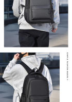 Mochila de de de de Pvc gran capacidad para para hombre, morral negocios Color sólido, Unisex, viaje - details 14