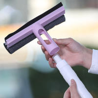Limpia Ventanas 3 En 1 Espátula Escobilla De Vidrio Con Botella De Spray Herramienta De Limpieza Doméstica Ecológica Para Baño Y Cocina - details 6