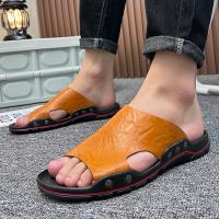 MAEDEF Sandalias Para Hombre Verano Transpirables Antideslizantes Casual Para Playa Y Exteriores Zapatillas De Tobillo - details 12