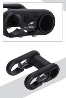Litepro 412 SP8 Tornillo Plegable Bicicleta Doble 25.4mm Aluminio Ajustable En Rojo/ Negro/ Plateado/ Oro Para Manillar - details 3