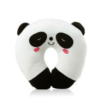 Almohada De Viaje Para Cuello En Forma De U Suave Y Confortable De Peluche Para Niños Y Adultos Oficina Cojín De Descanso - details 13
