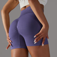 Shorts De Yoga Para Mujer Fitness Running Ciclismo Leggings Deportivos De Cintura Alta Transpirables Talla Grande Verano Gimnasio - details 70