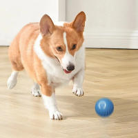 Bola Inteligente Para Perros Juguetes Electrónicos Interactivos Moverse Automáticamente USB Bouncing Para Puppies Regalo De Cumpleaños Para Gatos - details 15