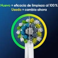 Cepillo eléctrico dientes Oral-B PRO 1 Rosa con cabezal 3DWhite blanqueamiento, cepillo dental oscilante, recargable, 3 Modos Limpieza: Limpieza diaria, Sensible y Blanqueamiento, Sensor de Presión Encías, temporizador 2 min, adulto, color rosa - details 7