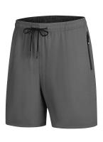 Shorts De Verano Para Hombre Con Cinta Elástica Y Bolsillos Con Cierre Para Correr Y Entrenamiento Poliéster Transpirable Y Secado Rápido - details 6
