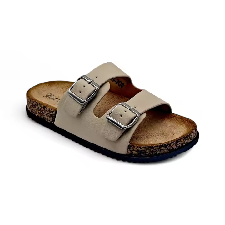 Calzados soraia, Sandalias para mujer con hebilla, sandalias planas para verano y primavera, comodas, ideal para uso diario. - 1
