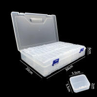 Caja De Almacenamiento Cuadrada 42PCS Para Perlas Y Diamantes Pintura Organizador De Medicamentos Con Accesorios Caja De Clasificación - details 0